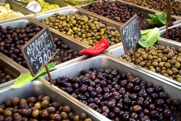 a box filled with different types of food