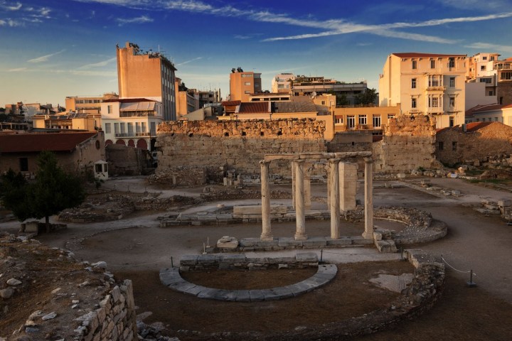 a castle like building in a city